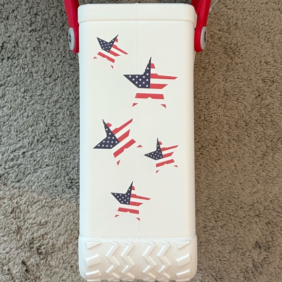 NWT Limited Edition Baby Bogg® Bag (medium size) Star Spangled w/star holes - Picture 6 of 13